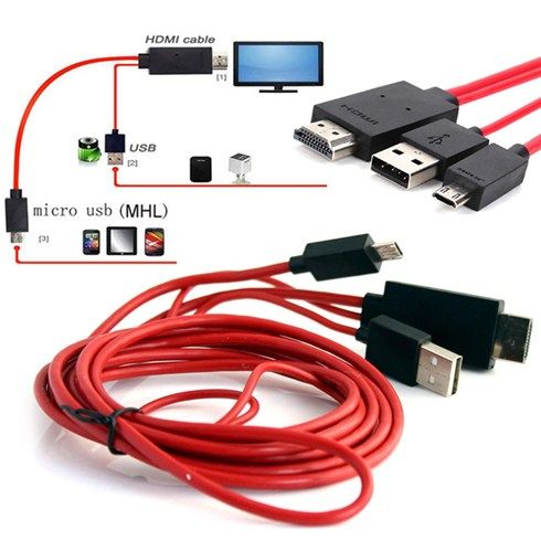 Hướng dẫn sử dụng Dây HDMI MHL kết nối điện thoại với Tivi