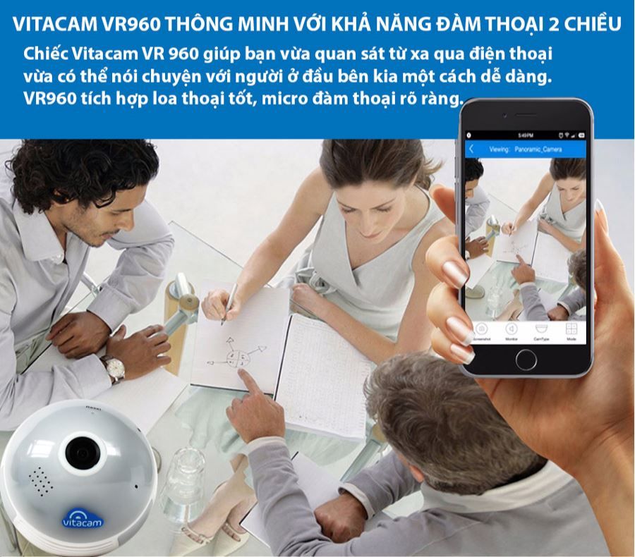 Vitacam VR960 đàm thoại 2 chiều
