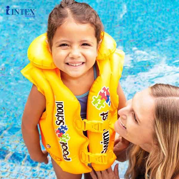 Áo bơi Intex 58660 cho bé từ 3 đến 8 tuổi