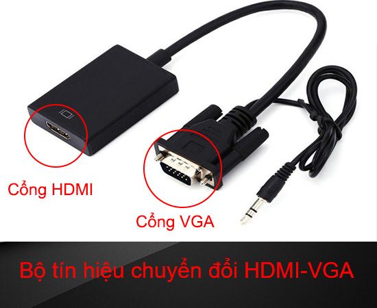 Bộ chuyển VGA 2 HDMI
