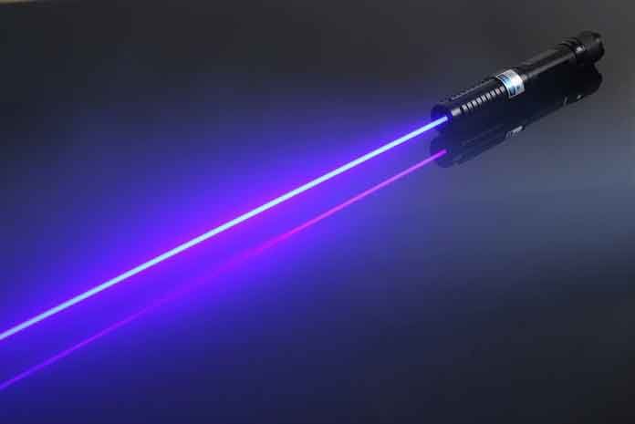 Đèn laser tia tím
