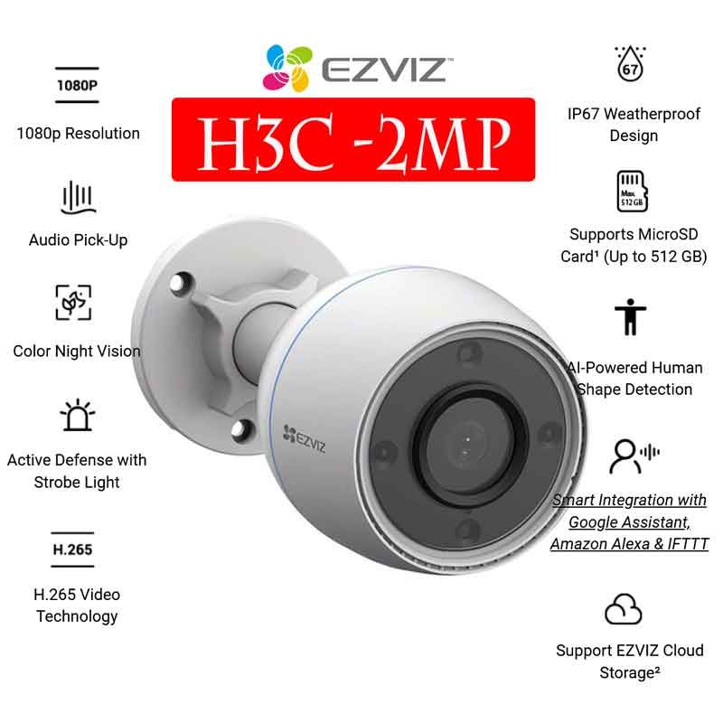 Camera EZVIZ H3c Color Security