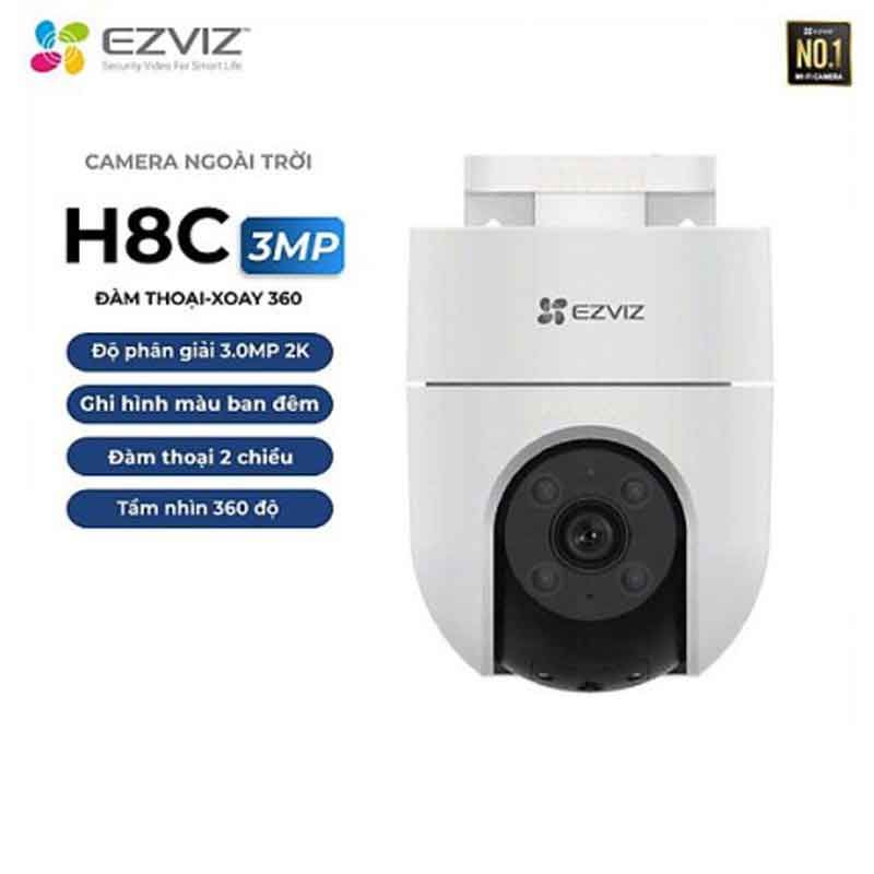 Camera WiFi EZVIZ H8C 2K 3MP