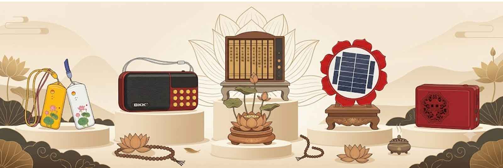 Banner Máy Niệm Phật