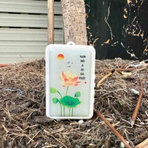 Alternative view of Đài Niệm Phật Mini Đeo Cổ Q10+ Hình Cây Sen – Người Bạn Đồng Hành An Lạc