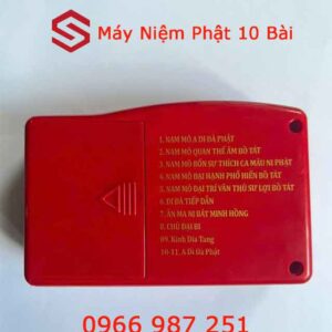 Danh Sách Đài Niệm Phật 10 Bài Hình Chữ Phật Để Bàn Thờ