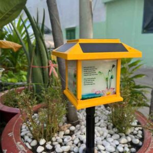 Máy Niệm Phật Hình Trụ Ngoài Trời CY201