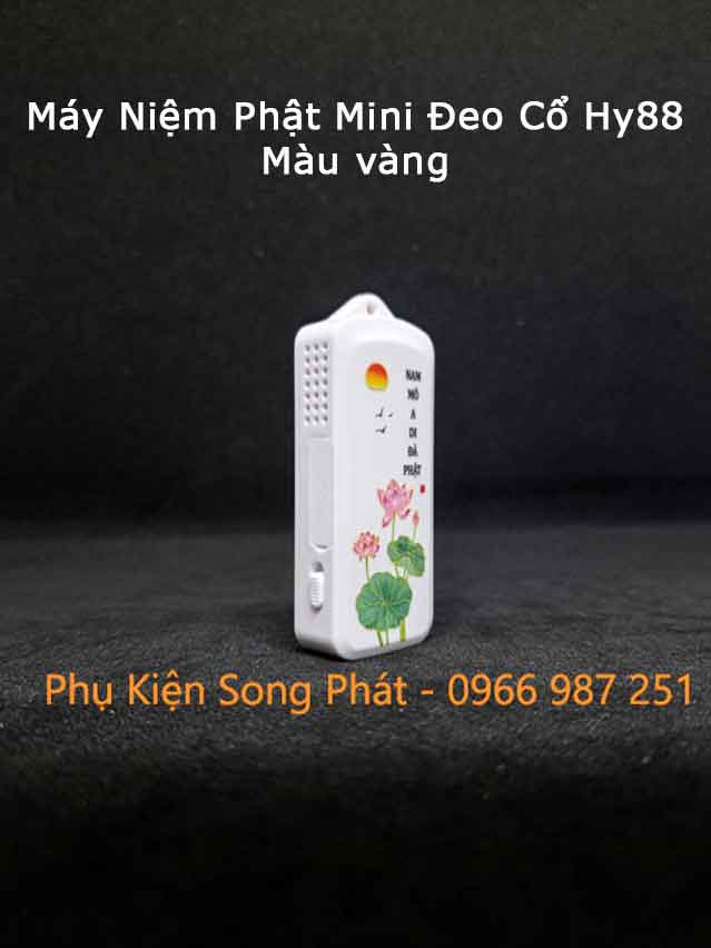 Máy Niệm Phật Đeo Cổ Hy88 màu trắng