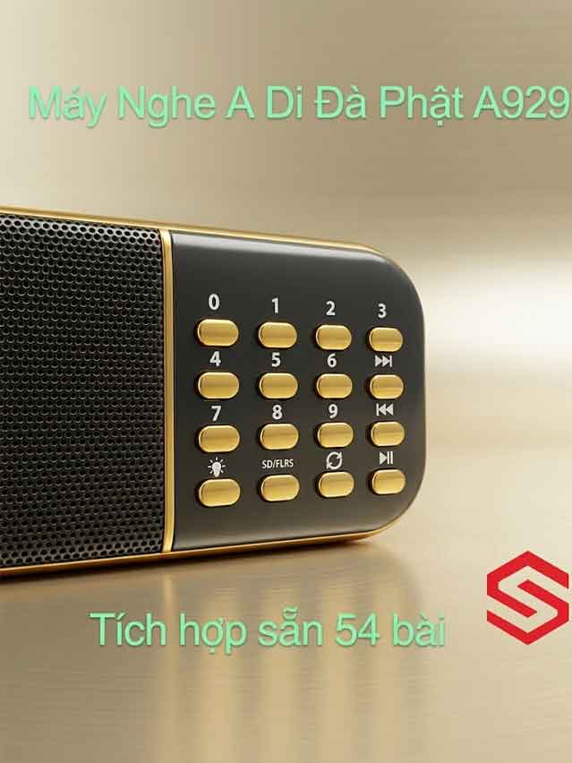 Đài Niệm Phật A929 Có Đèn Pin