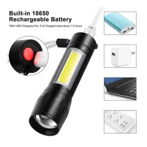 Đèn Pin Mini Sạc Bằng USB