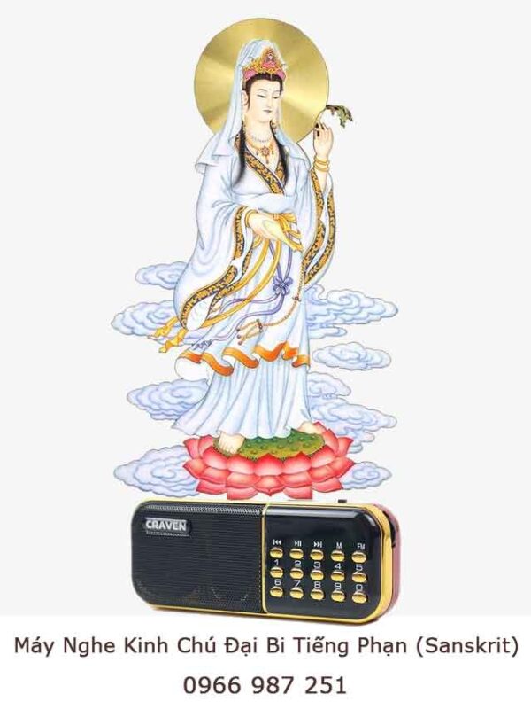 Máy Nghe Kinh Chú Đại Bi Tiếng Phạn (Sanskrit)