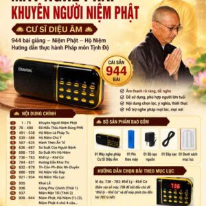 Máy Nghe Pháp Khuyên Người Niệm Phật